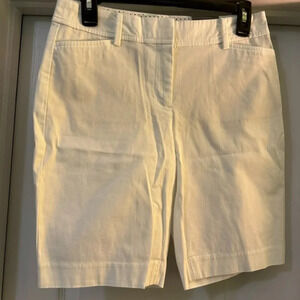 Talbots Perfect Short 9 1/2” White Shorts